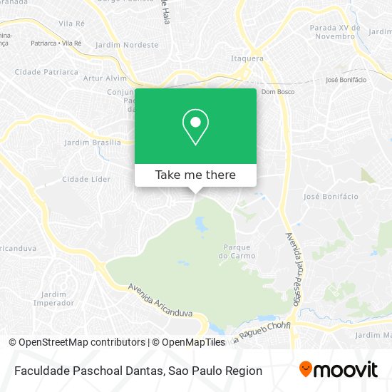 Faculdade Paschoal Dantas map