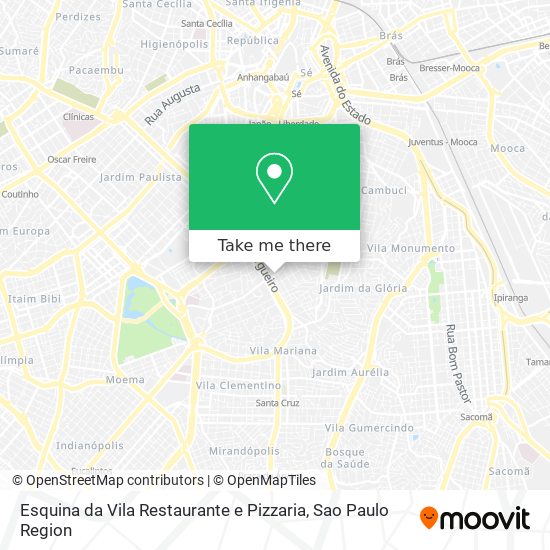 Esquina da Vila Restaurante e Pizzaria map