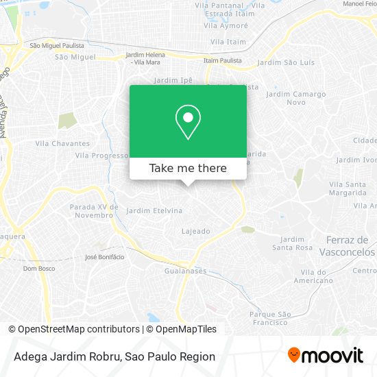 Adega Jardim Robru map