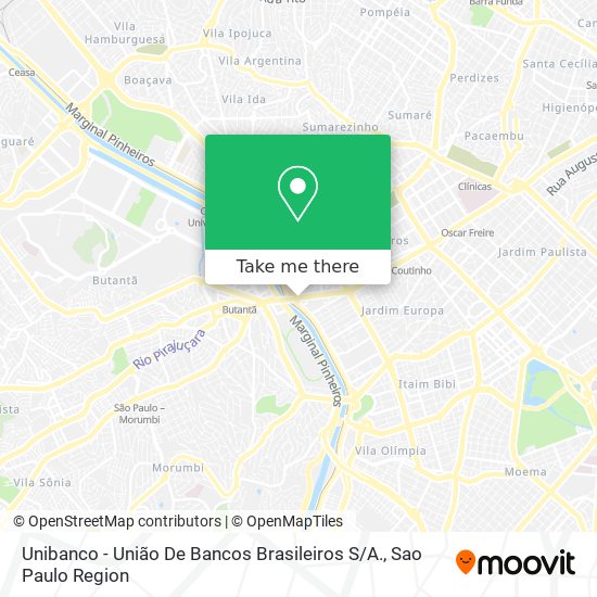Unibanco - União De Bancos Brasileiros S / A. map