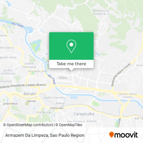 Armazem Da Limpeza map