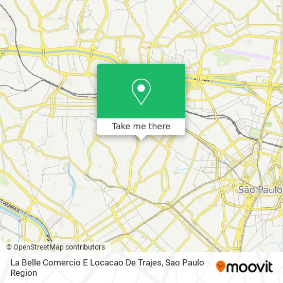 La Belle Comercio E Locacao De Trajes map