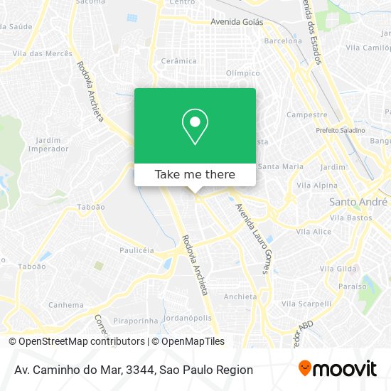 Av. Caminho do Mar, 3344 map