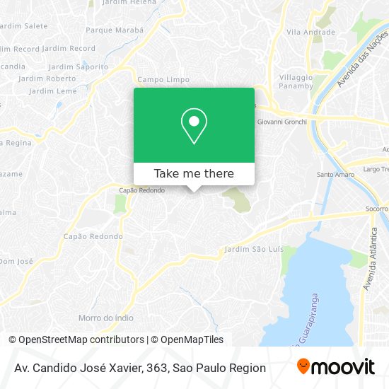 Av. Candido José Xavier, 363 map