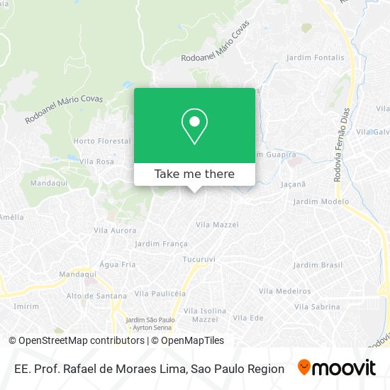 EE. Prof. Rafael de Moraes Lima map
