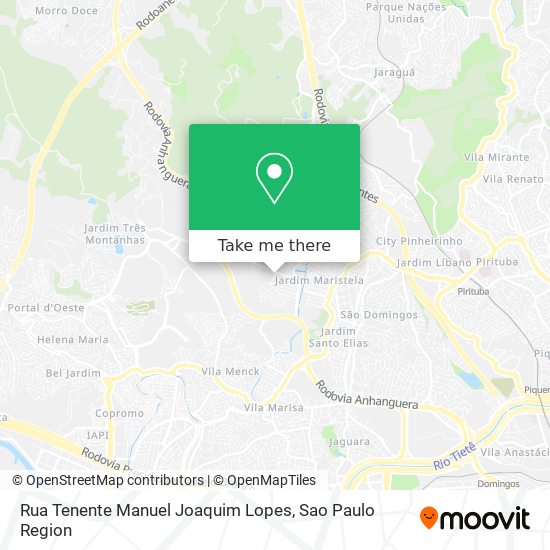 Rua Tenente Manuel Joaquim Lopes map