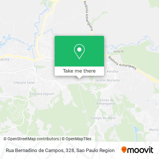 Rua Bernadino de Campos, 328 map
