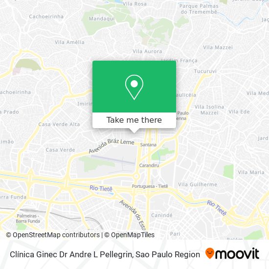 Clínica Ginec Dr Andre L Pellegrin map