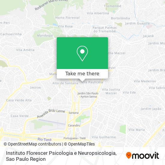 Instituto Florescer Psicologia e Neuropsicologia map