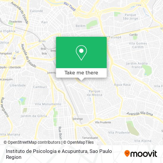 Instituto de Psicologia e Acupuntura map