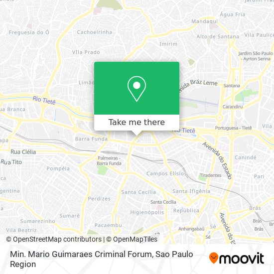 Min. Mario Guimaraes Criminal Forum map