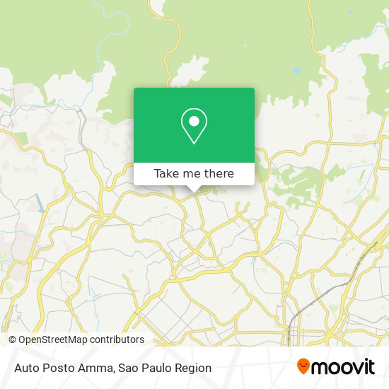 Mapa Auto Posto Amma