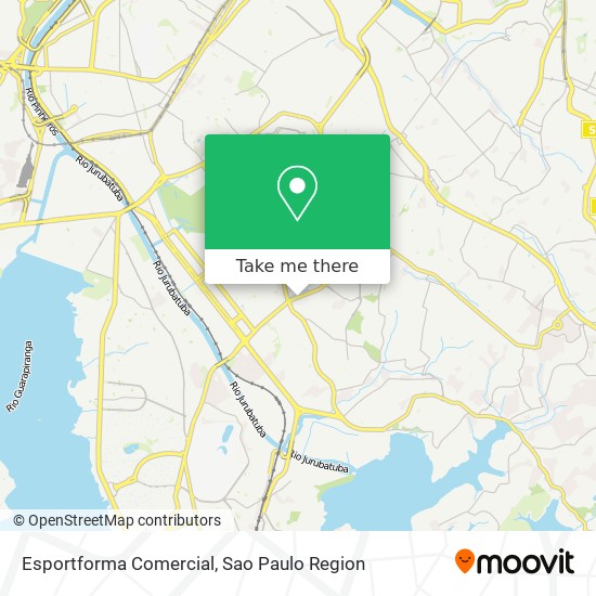 Esportforma Comercial map