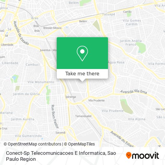 Mapa Conect-Sp Telecomunicacoes E Informatica