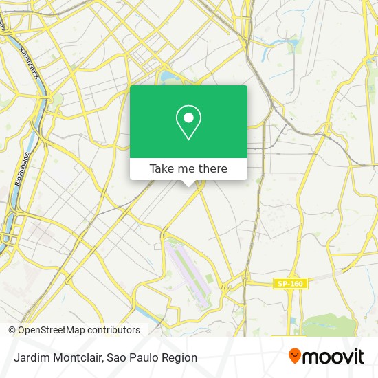 Mapa Jardim Montclair