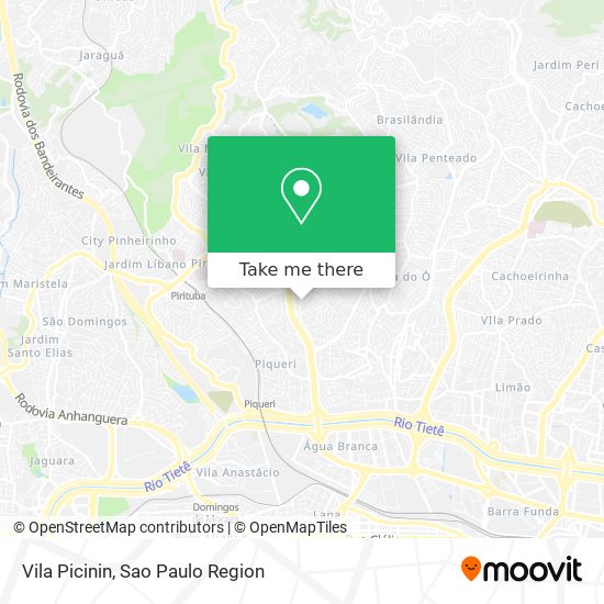 Vila Picinin map