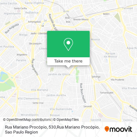 Mapa Rua Mariano Procópio, 530,Rua Mariano Procópio