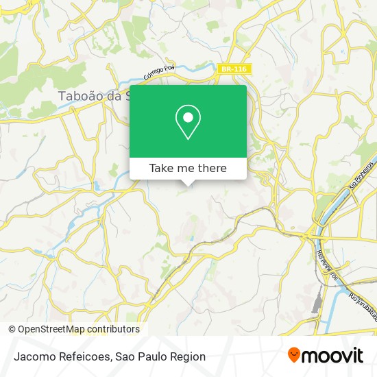 Jacomo Refeicoes map