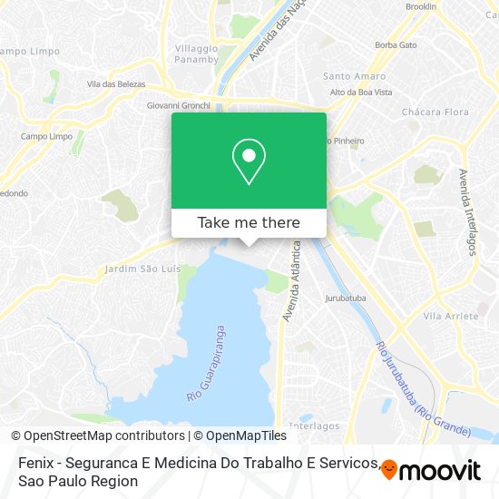 Fenix - Seguranca E Medicina Do Trabalho E Servicos map