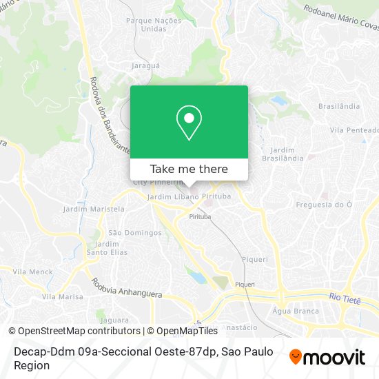 Decap-Ddm 09a-Seccional Oeste-87dp map