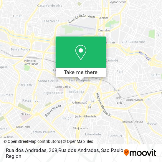 Rua dos Andradas, 269,Rua dos Andradas map