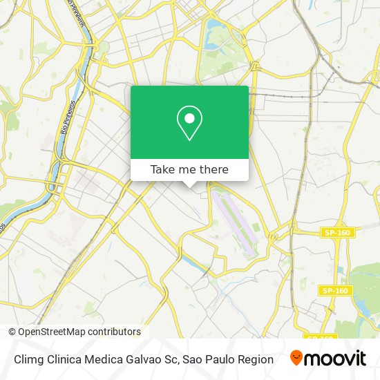 Climg Clinica Medica Galvao Sc map