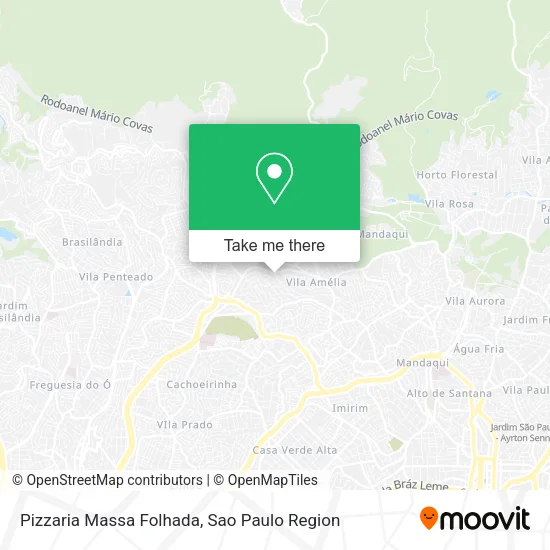 Pizzaria Massa Folhada map