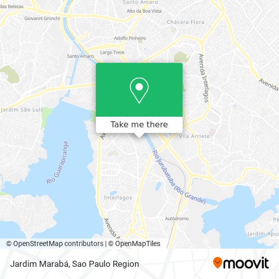 Jardim Marabá map