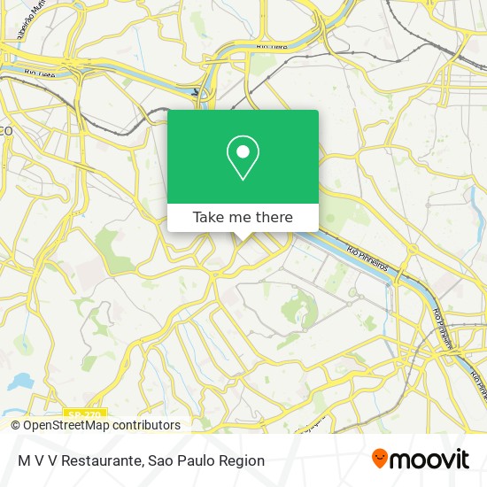 M V V Restaurante map