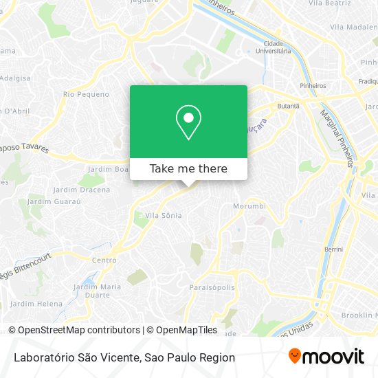 Laboratório São Vicente map