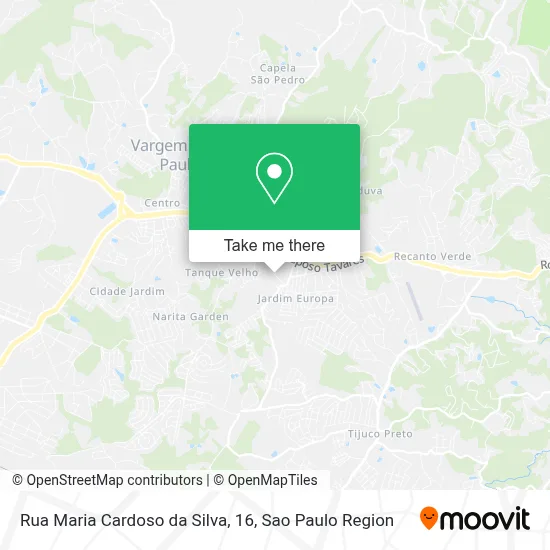Rua Maria Cardoso da Silva, 16 map