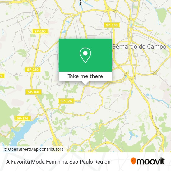 A Favorita Moda Feminina map