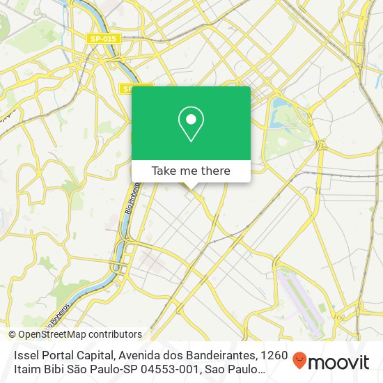 Issel Portal Capital, Avenida dos Bandeirantes, 1260 Itaim Bibi São Paulo-SP 04553-001 map