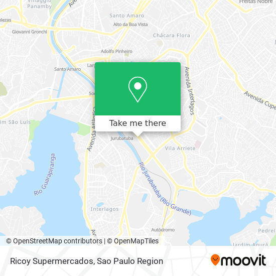 Mapa Ricoy Supermercados