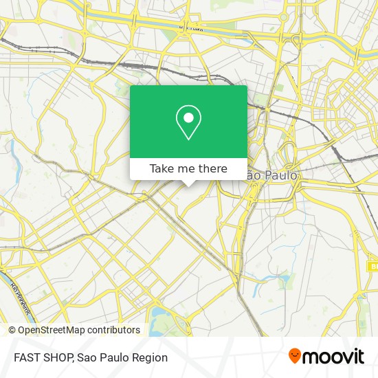 Mapa FAST SHOP