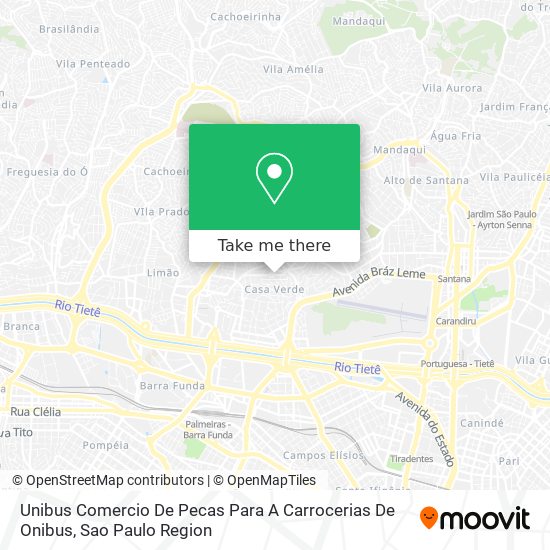 Unibus Comercio De Pecas Para A Carrocerias De Onibus map