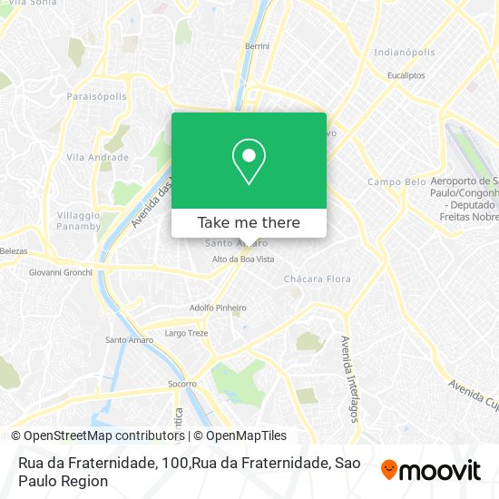 Rua da Fraternidade, 100,Rua da Fraternidade map