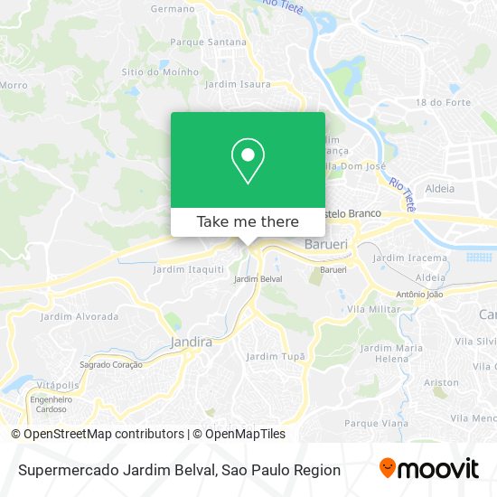 Supermercado Jardim Belval map