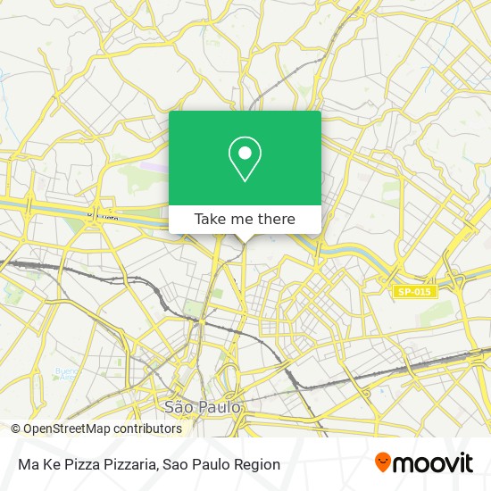 Ma Ke Pizza Pizzaria map