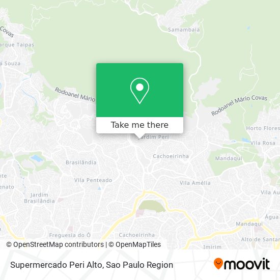 Supermercado Peri Alto map