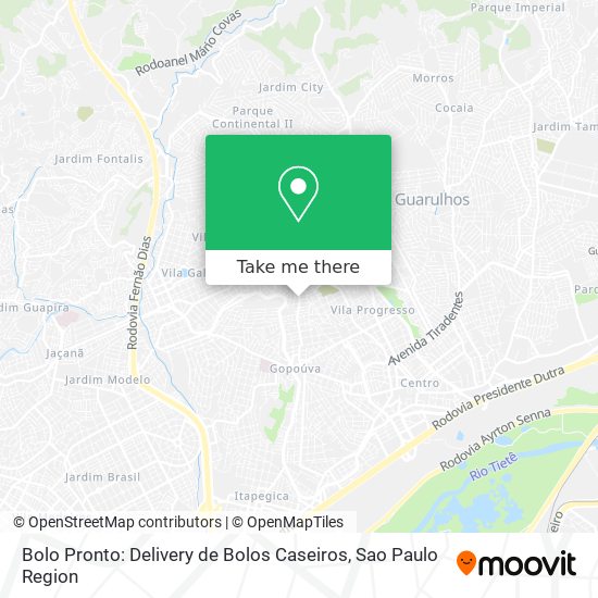 Bolo Pronto: Delivery de Bolos Caseiros map
