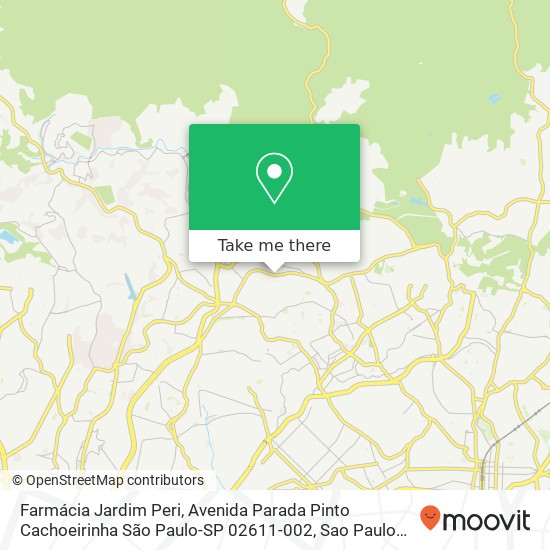 Farmácia Jardim Peri, Avenida Parada Pinto Cachoeirinha São Paulo-SP 02611-002 map