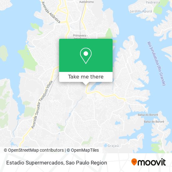 Estadio Supermercados map