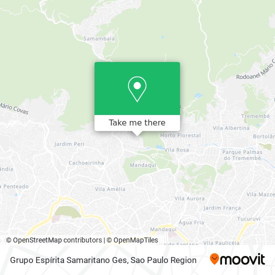 Grupo Espírita Samaritano Ges map