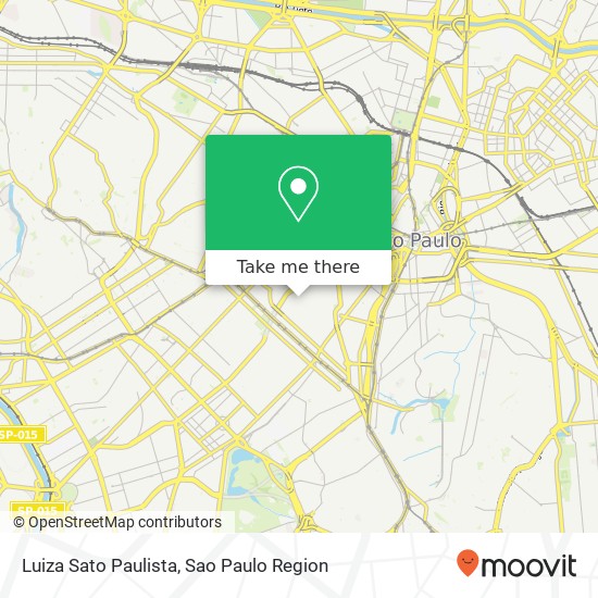 Luiza Sato Paulista map