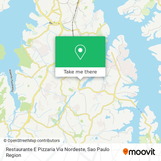 Restaurante E Pizzaria Via Nordeste map