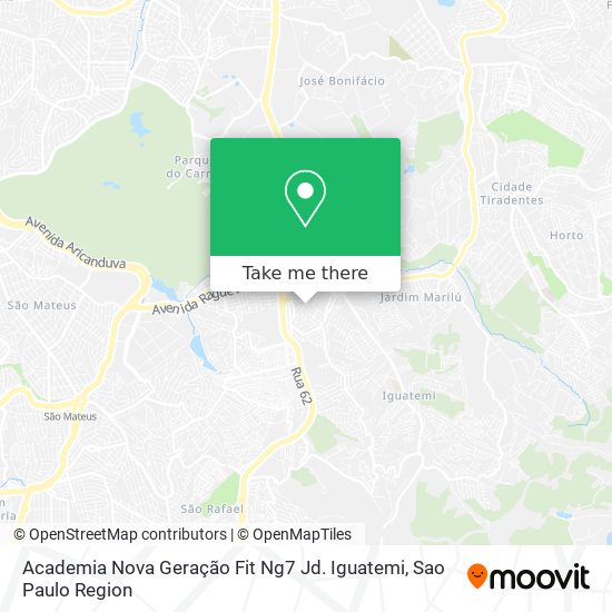 Academia Nova Geração Fit Ng7 Jd. Iguatemi map