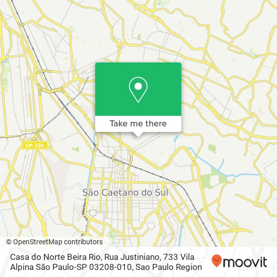 Casa do Norte Beira Rio, Rua Justiniano, 733 Vila Alpina São Paulo-SP 03208-010 map