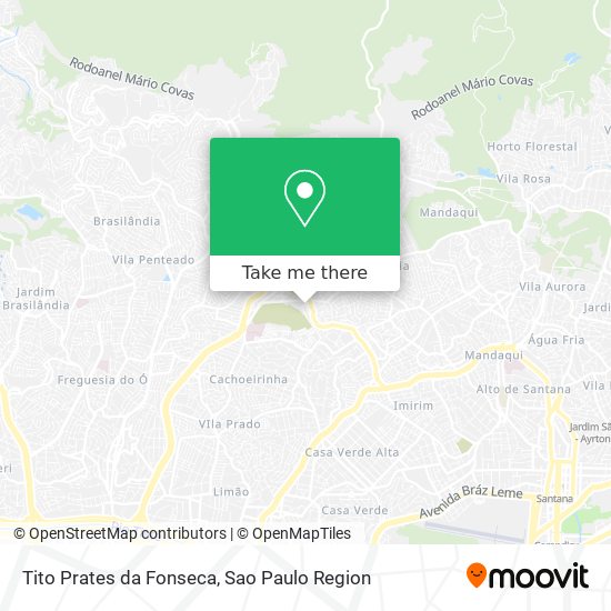Mapa Tito Prates da Fonseca