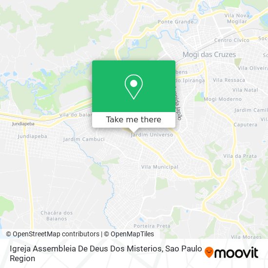 Igreja Assembleia De Deus Dos Misterios map